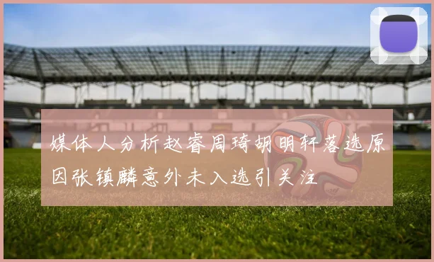 媒体人分析赵睿周琦胡明轩落选原因张镇麟意外未入选引关注