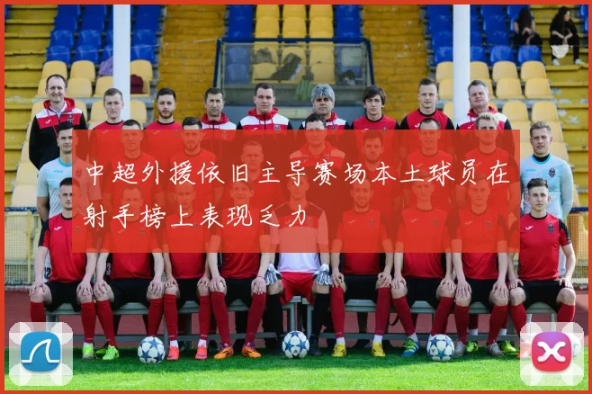中超外援依旧主导赛场本土球员在射手榜上表现乏力